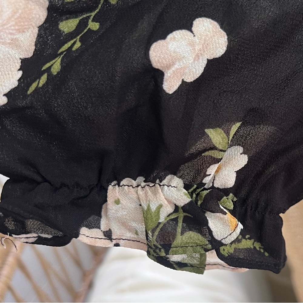 Reformation Black Floral Maxi Dress - Picture 8 of 15